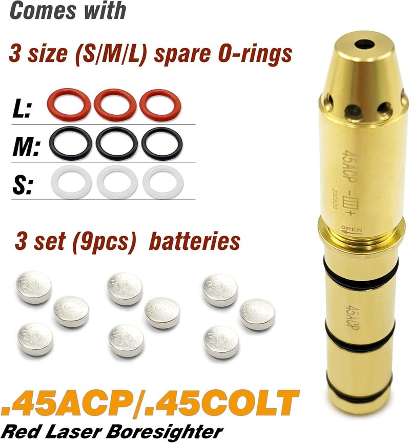 BOOLIT EYE Special Laser Boresighter End Barrel Laser Bore Sight Accurately and Easy to Fit Revolvers Pistols Rifle and Air Guns - Image 3